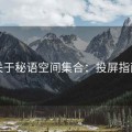 关于秘语空间集合：投屏指南