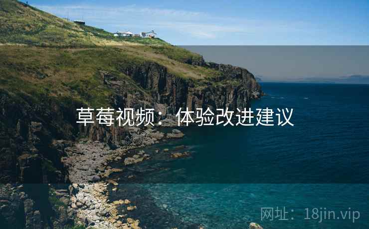 草莓视频：体验改进建议