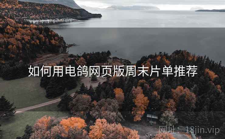 如何用电鸽网页版周末片单推荐
