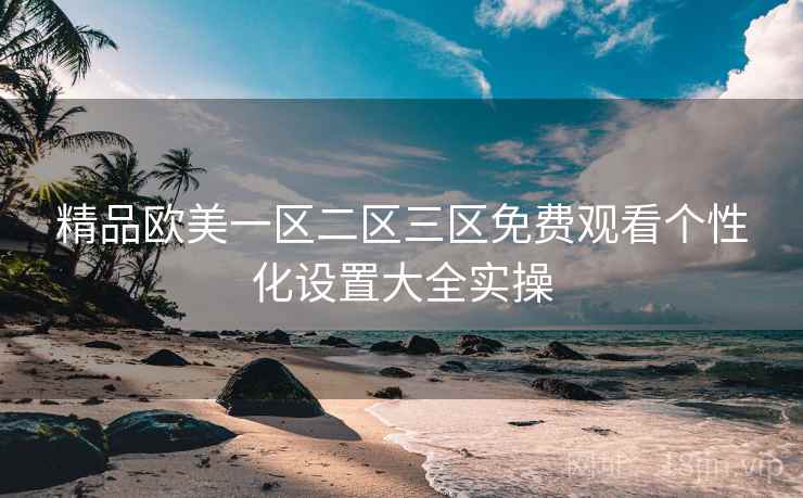 精品欧美一区二区三区免费观看个性化设置大全实操