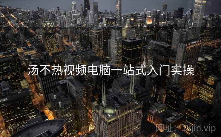 汤不热视频电脑一站式入门实操