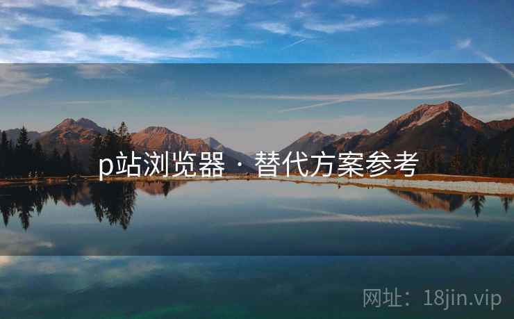 p站浏览器 · 替代方案参考